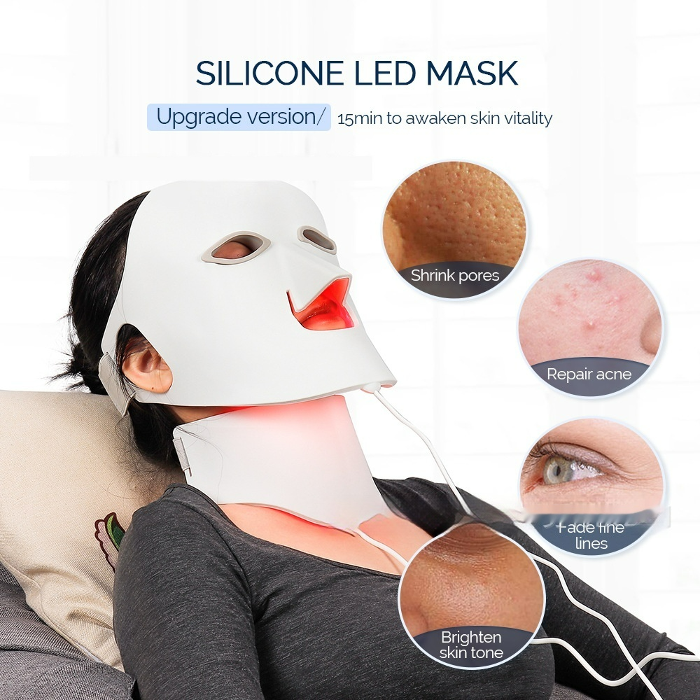 Radiance Ritual 7-Color LED Light Therapy Face Mask