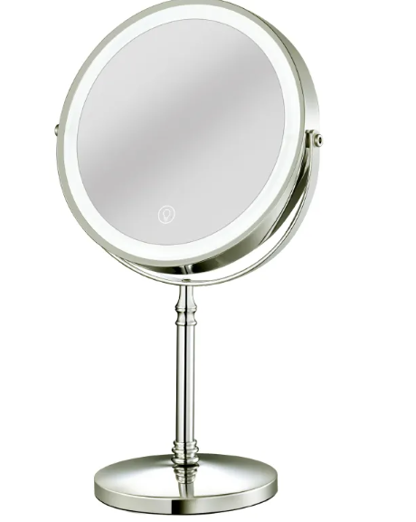 Hollywood Glow LED Vanity Mirror – Dimmable Lighted Makeup Mirror