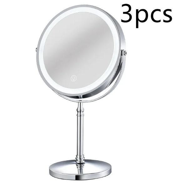 Hollywood Glow LED Vanity Mirror – Dimmable Lighted Makeup Mirror
