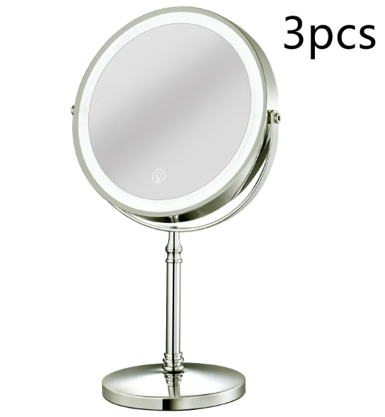 Hollywood Glow LED Vanity Mirror – Dimmable Lighted Makeup Mirror