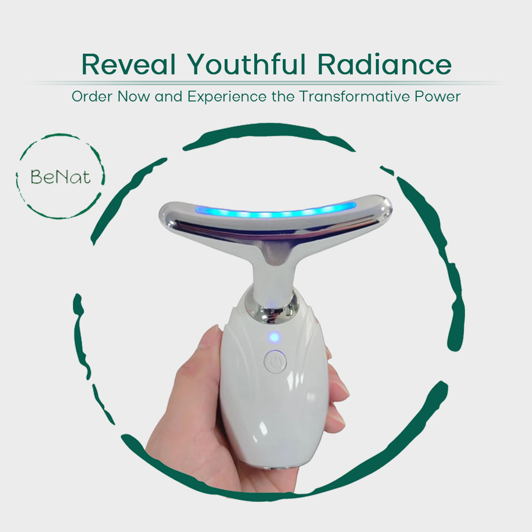 LED Neck & Face Lifting Therapy Device – Wrinkle Removal & Skin Tightening