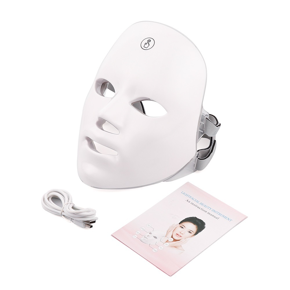 7-Color LED Light Therapy Face Mask – Anti-Aging Skin Rejuvenation