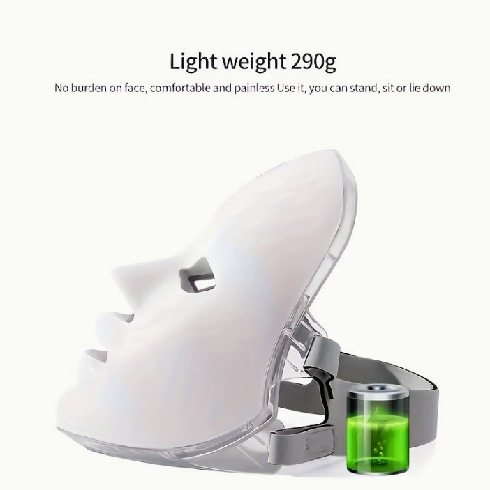 7-Color LED Light Therapy Face Mask – Anti-Aging Skin Rejuvenation