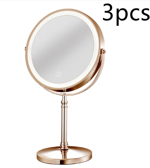 Hollywood Glow LED Vanity Mirror – Dimmable Lighted Makeup Mirror