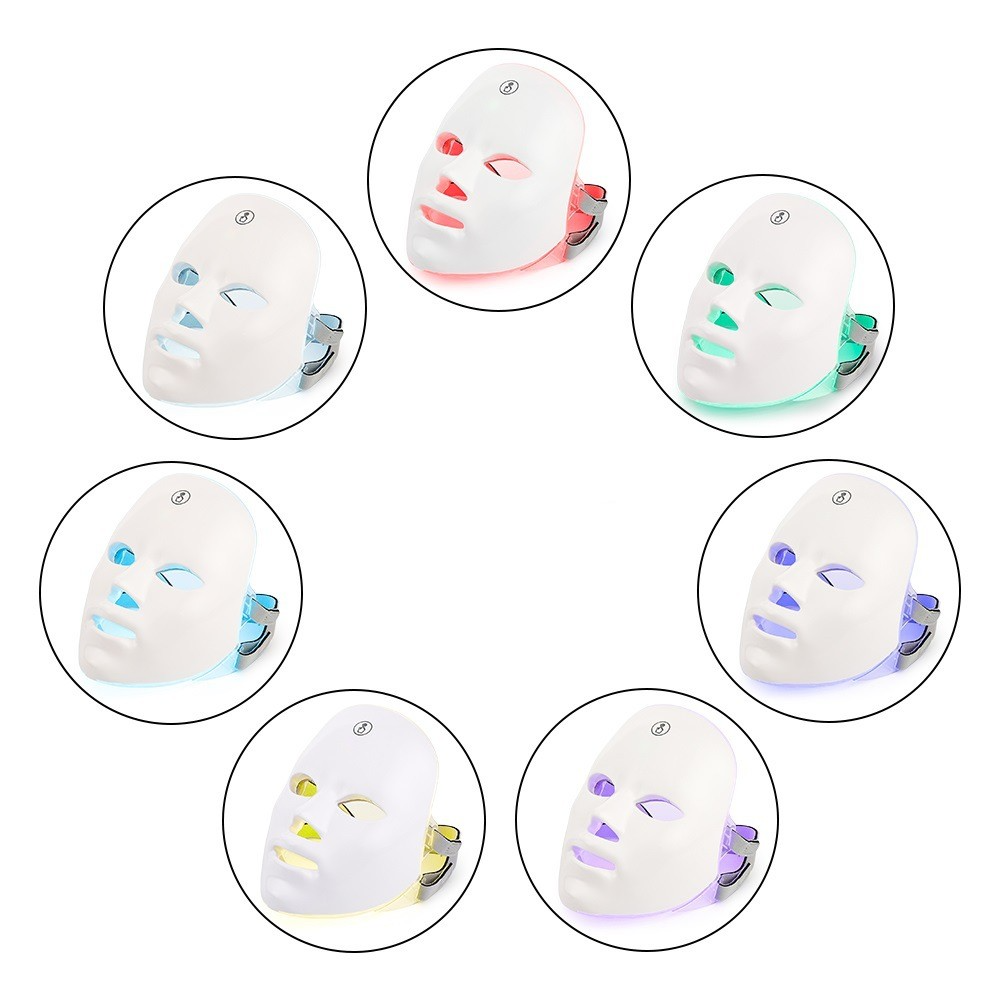 7-Color LED Light Therapy Face Mask – Anti-Aging Skin Rejuvenation