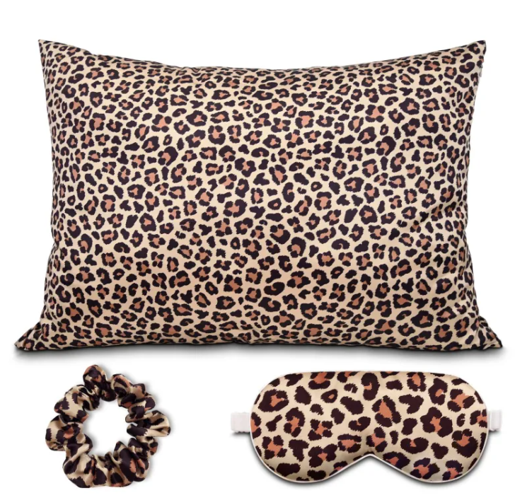 Sleeping Beauty Silk Pillowcase Set – Pillowcase, Eye Mask & Scrunchie